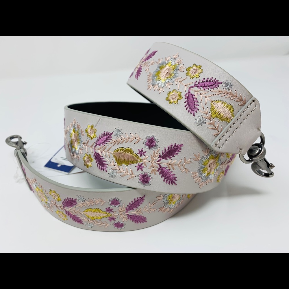 Rebecca Minkoff Embroidered Guitar Strap for Purse